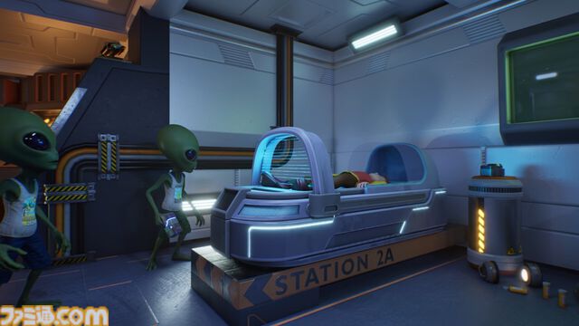 オーバーテクノロジーで泥棒するエイリアンシミュレーター『Aliens Took My Stuff』登場。目的はDNAなので、いっそ人間を拉致ってもオーケー