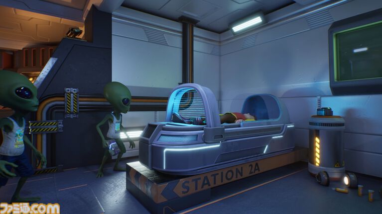 オーバーテクノロジーで泥棒するエイリアンシミュレーター『Aliens Took My Stuff』登場。目的はDNAなので、いっそ人間を拉致ってもオーケー