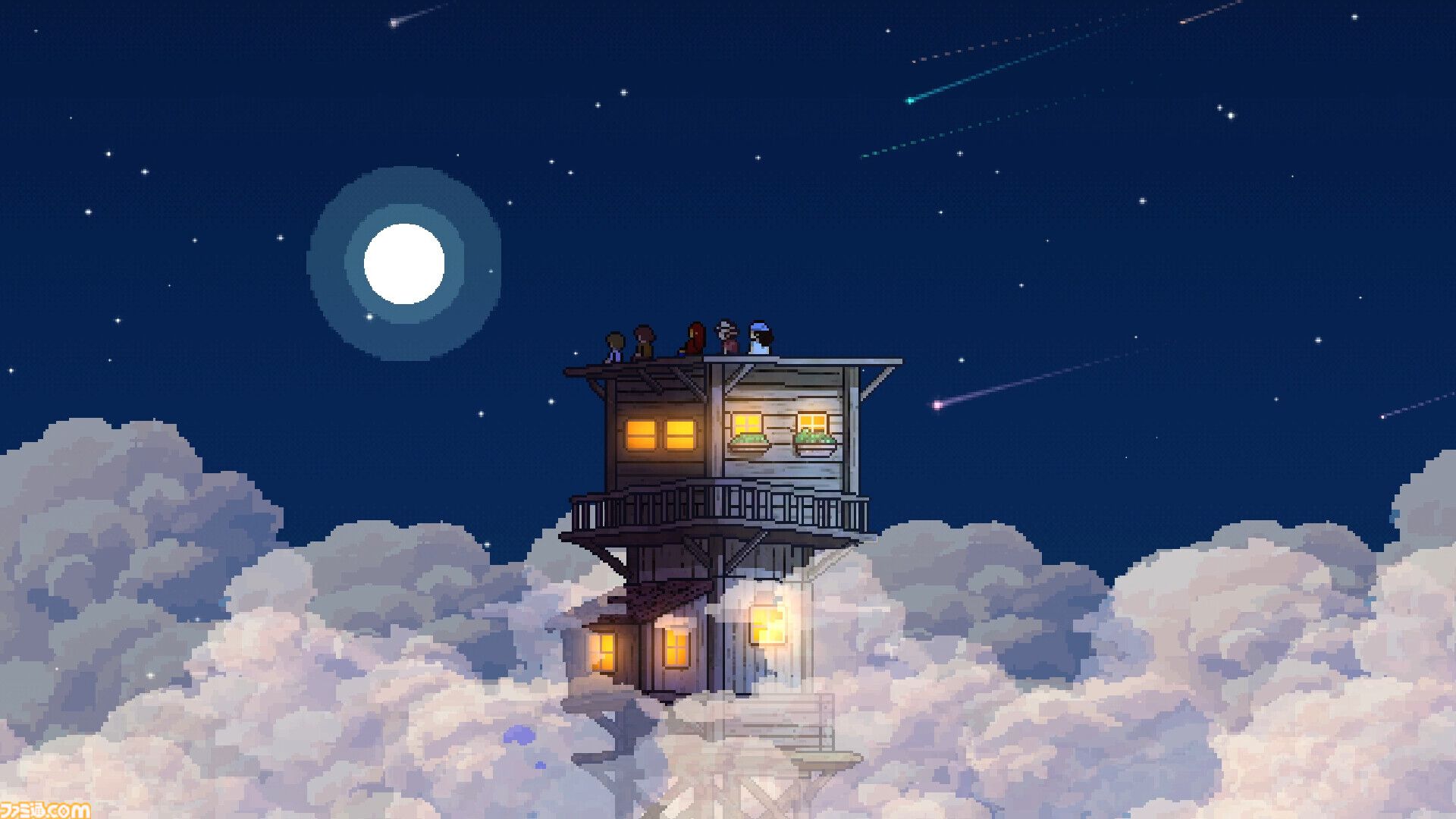 『CELESTAY Craft&Slowlife』家を積み上げ、釣りをしながら星をただ静かに眺める放置スローライフゲーム。無料体験版が期間限定で公開中