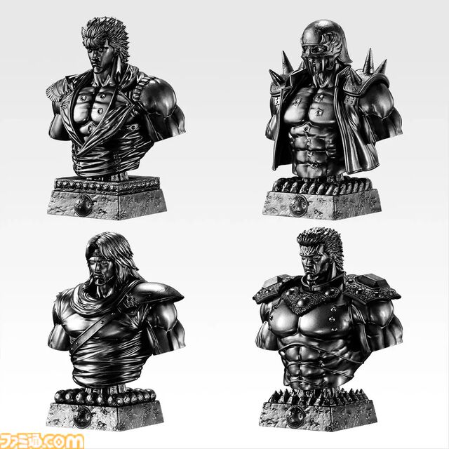 『北斗の拳』新作一番くじが本日（6/20）発売。ケンシロウ、レイ、ラオウのフィギュアほか、北斗四兄弟のメタリック胸像や“世紀末タオル”がラインアップ