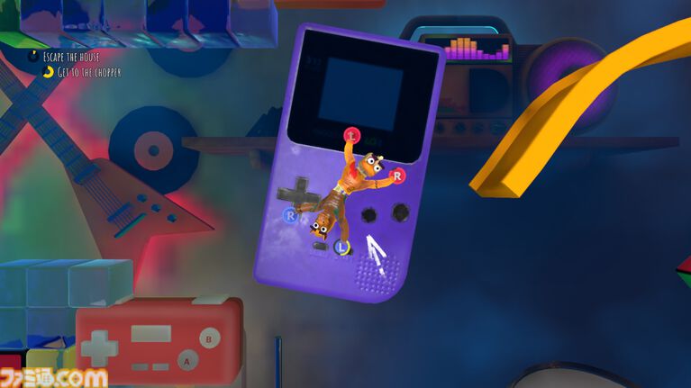 『スタック・トゥギャザー』友情崩壊クライミングアクションがSwitchにて6月25日より配信。トラップ満載の家から息をあわせて脱出せよ