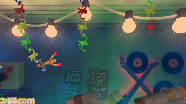 『スタック・トゥギャザー』友情崩壊クライミングアクションがSwitchにて6月25日より配信。トラップ満載の家から息をあわせて脱出せよ