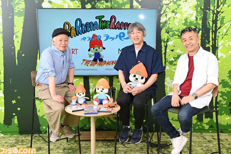 『パラッパラッパー』レジェンド×3インタビュー。採点システムの秘密やアフレコ秘話、幻のタイトル名など30年越しに明かされる衝撃の事実が続々!