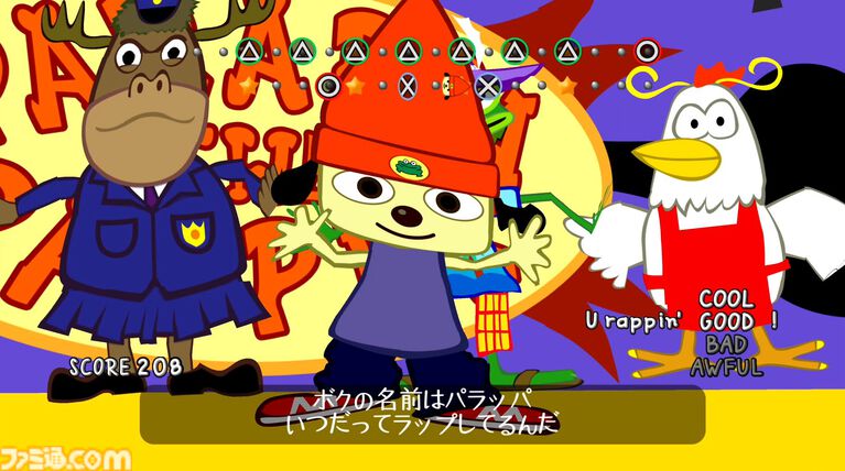 『パラッパラッパー』レジェンド×3インタビュー。採点システムの秘密やアフレコ秘話、幻のタイトル名など30年越しに明かされる衝撃の事実が続々!