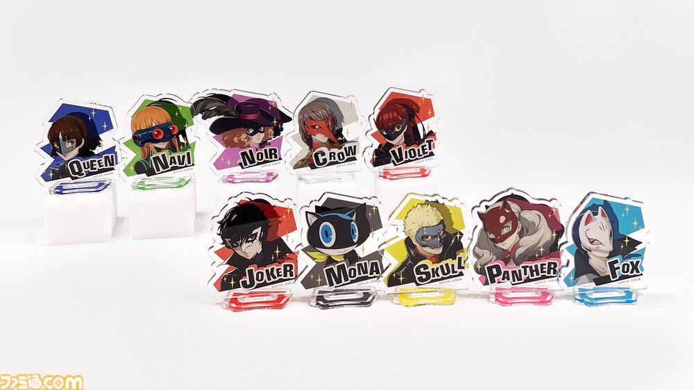 ペルソナ5 ザ・ロイヤル』のグッズが100円ショップで6月下旬より発売