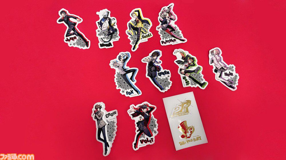 ペルソナ5 ザ・ロイヤル』のグッズが100円ショップで6月下旬より発売