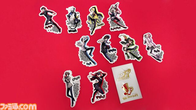 『ペルソナ5 ザ・ロイヤル』のグッズが100ショップで発売決定。アクスタやキーホルダー、ぬいぐるみポーチなど全8種