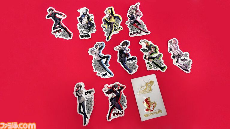 『ペルソナ5 ザ・ロイヤル』のグッズが100ショップで発売決定。アクスタやキーホルダー、ぬいぐるみポーチなど全8種