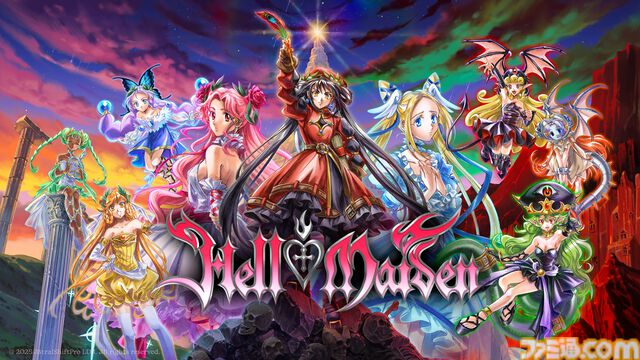 『Hell Maiden』弾幕サバイバルデッキ構築アクション、早期アクセス版が7月16日配信。カードを収集・強化・融合して悪魔たちに立ち向かう