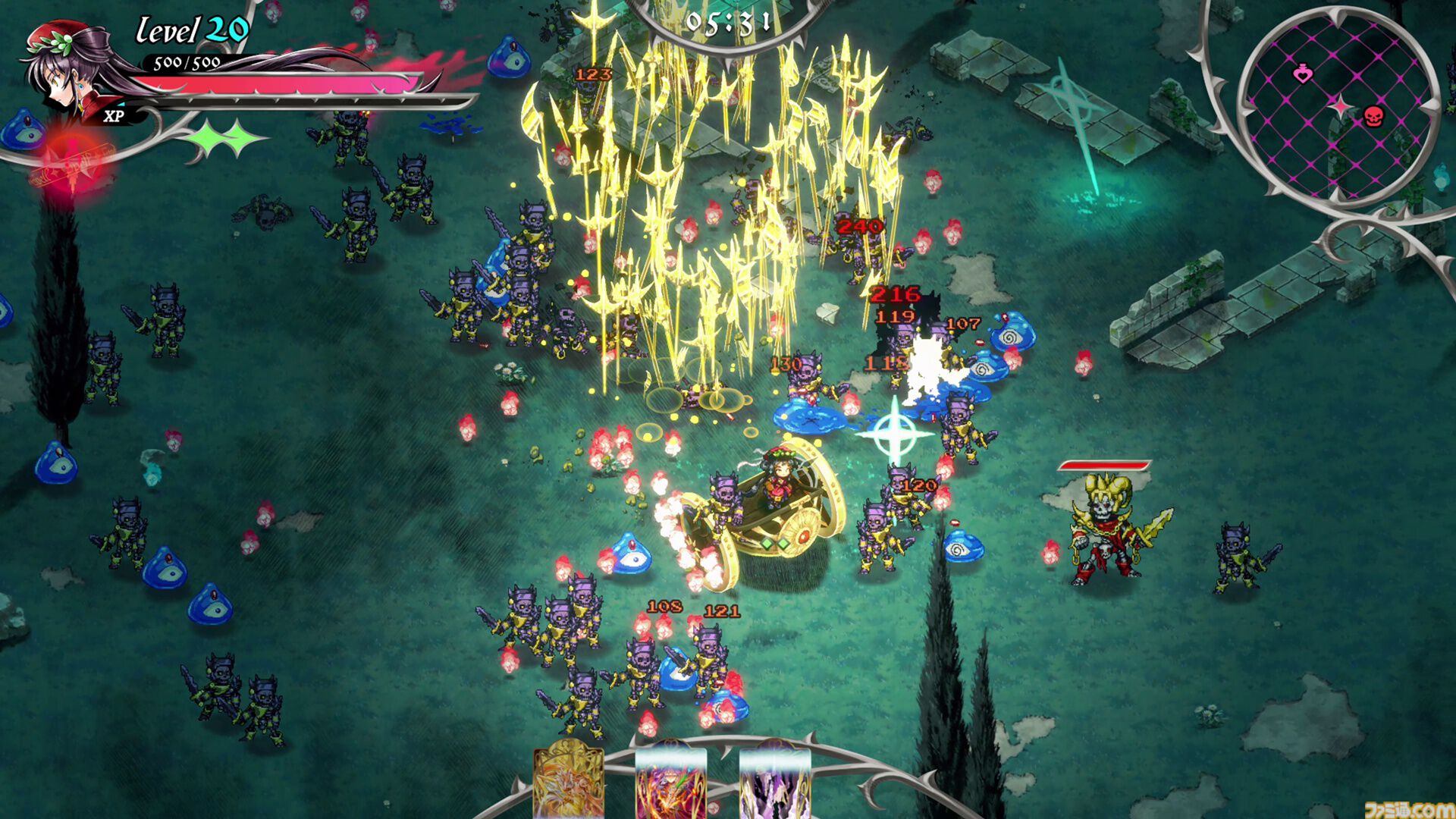 『Hell Maiden』弾幕サバイバルデッキ構築アクション、早期アクセス版が7月16日配信。カードを収集・強化・融合して悪魔たちに立ち向かう
