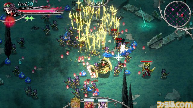 『Hell Maiden』弾幕サバイバルデッキ構築アクション、早期アクセス版が7月16日配信。カードを収集・強化・融合して悪魔たちに立ち向かう