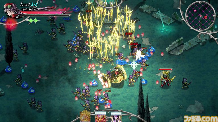『Hell Maiden』弾幕サバイバルデッキ構築アクション、早期アクセス版が7月16日配信。カードを収集・強化・融合して悪魔たちに立ち向かう