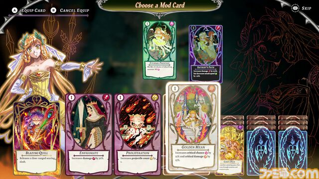 『Hell Maiden』弾幕サバイバルデッキ構築アクション、早期アクセス版が7月16日配信。カードを収集・強化・融合して悪魔たちに立ち向かう