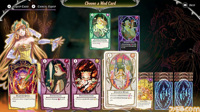 『Hell Maiden』弾幕サバイバルデッキ構築アクション、早期アクセス版が7月16日配信。カードを収集・強化・融合して悪魔たちに立ち向かう