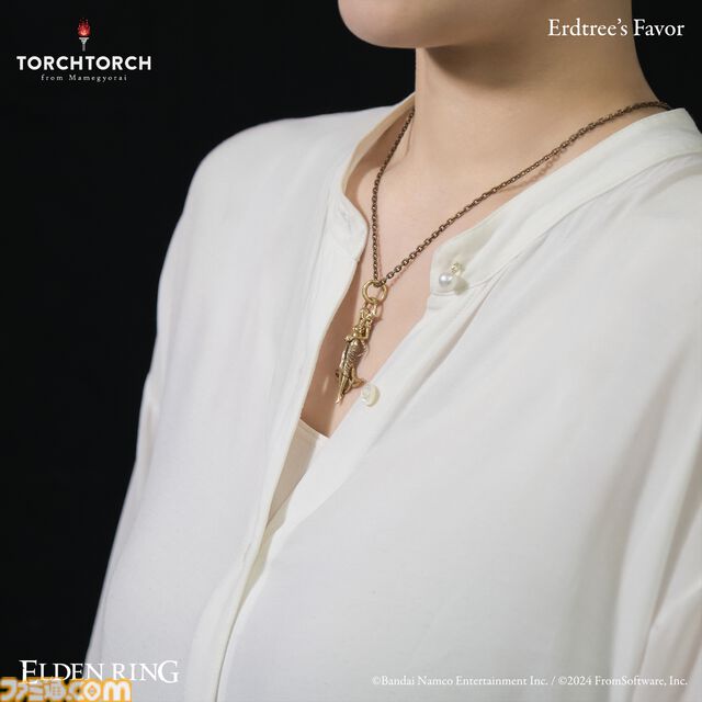 『エルデンリング』黄金樹の恩寵ペンダントが受注スタート。TORCH TORCHのコラボアクセサリーシリーズ第1弾