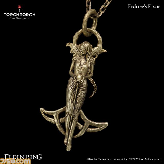 『エルデンリング』黄金樹の恩寵ペンダントが受注スタート。TORCH TORCHのコラボアクセサリーシリーズ第1弾
