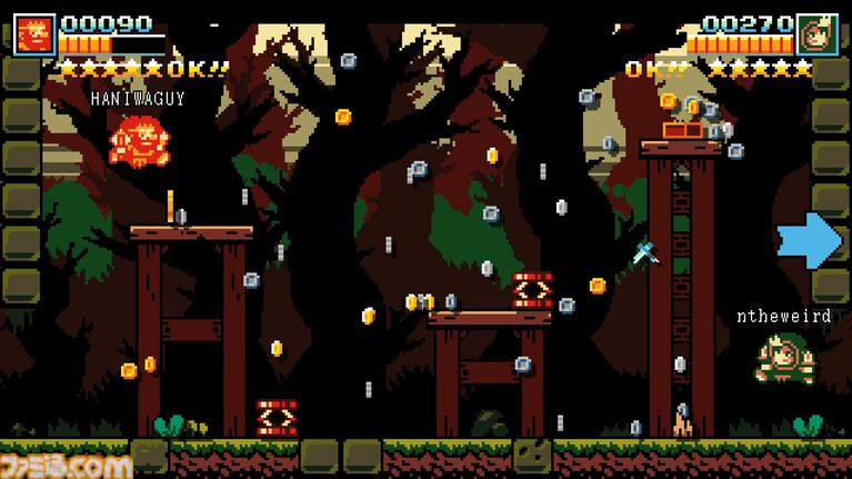 強制横スクローグライトアクション『Dark Scrolls』