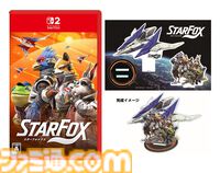Switch2『スターフォックス』楽天限定特典のアクリルジオラマがカッコいい。フォックスたちが全員集合、高精細な印刷でデスクに飾り映えするクオリティに