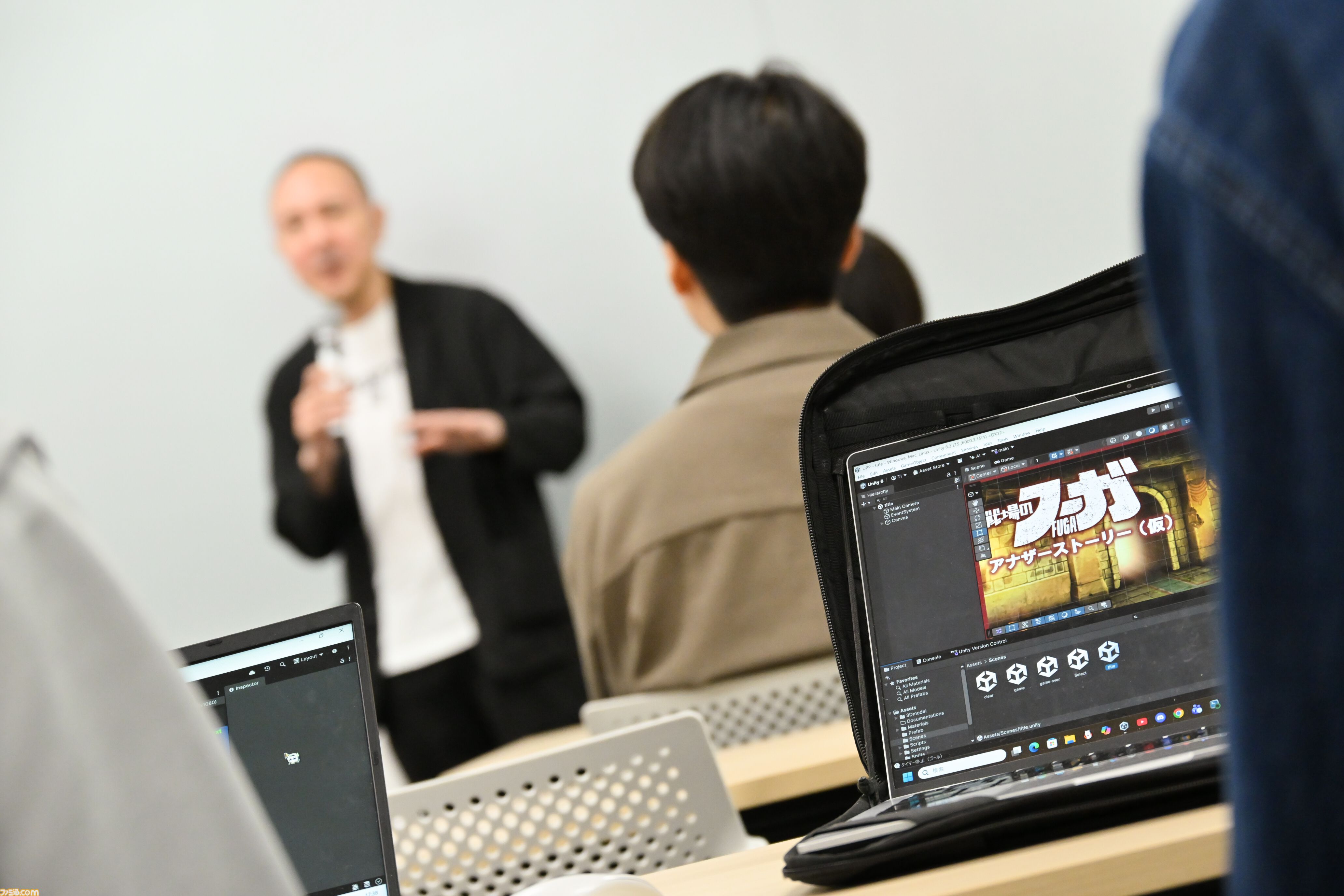 『戦場のフーガ』本物のゲームデータを丸ごと提供。CC2松山洋氏×大舘隆司氏が仕掛ける、東京情報デザイン専門職大学がガッツリ本気の産学連携授業を実施
