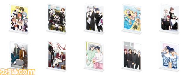 『アイドリッシュセブン』週刊ファミ通10周年記念号／B's-LOG 表紙撮りおろしビジュアルの新作グッズが登場！　エビテンで本日より予約開始