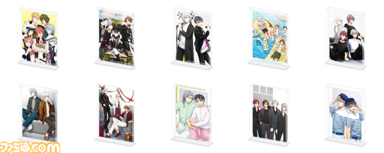 『アイドリッシュセブン』週刊ファミ通10周年記念号/B's-LOG 表紙撮りおろしビジュアルの新作グッズが登場! エビテンで本日より予約開始