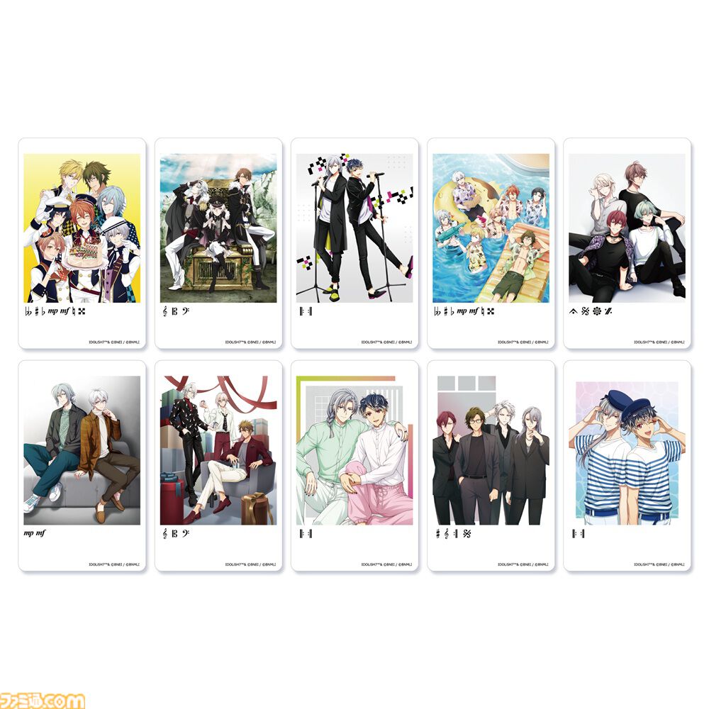アイドリッシュセブン』週刊ファミ通10周年記念号／B's-LOG 表紙撮り