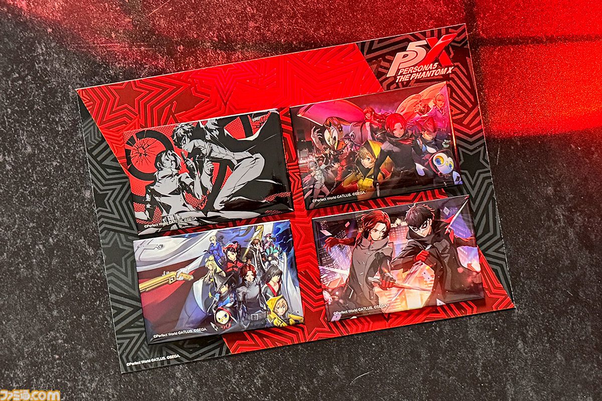 P5X』1周年記念アトラス公式グッズがアトラスDショップで予約開始
