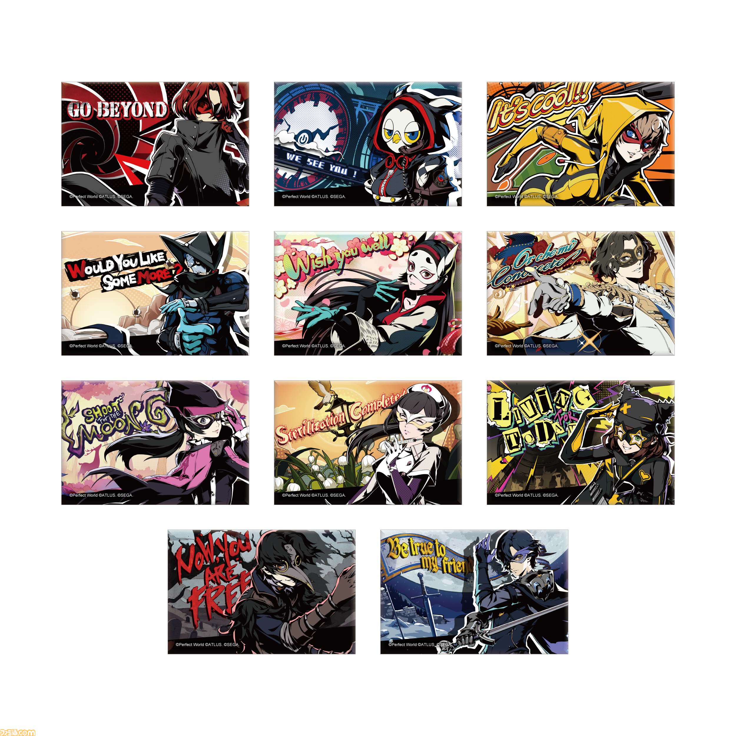 画像ページ (6/22) 『P5X』1周年記念アトラス公式グッズがアトラスD