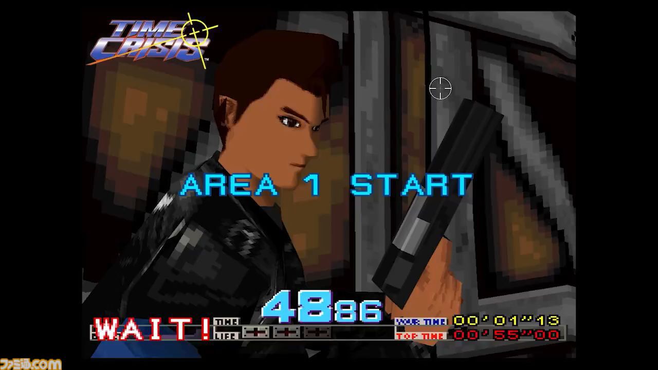 PS版『タイムクライシス』が発売された日。撃って、隠れて、リロード