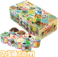 『どうぶつの森』サーティワンコラボが7月1日開催。プレゼントボックスに入ったシングルサンデー、コラボフレーバーなどが販売