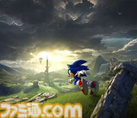 『ソニックフロンティア 超・デラックス』DXパックが予約受付中。描き下ろしタペストリーやTシャツなど、シリーズ35周年記念グッズが付属