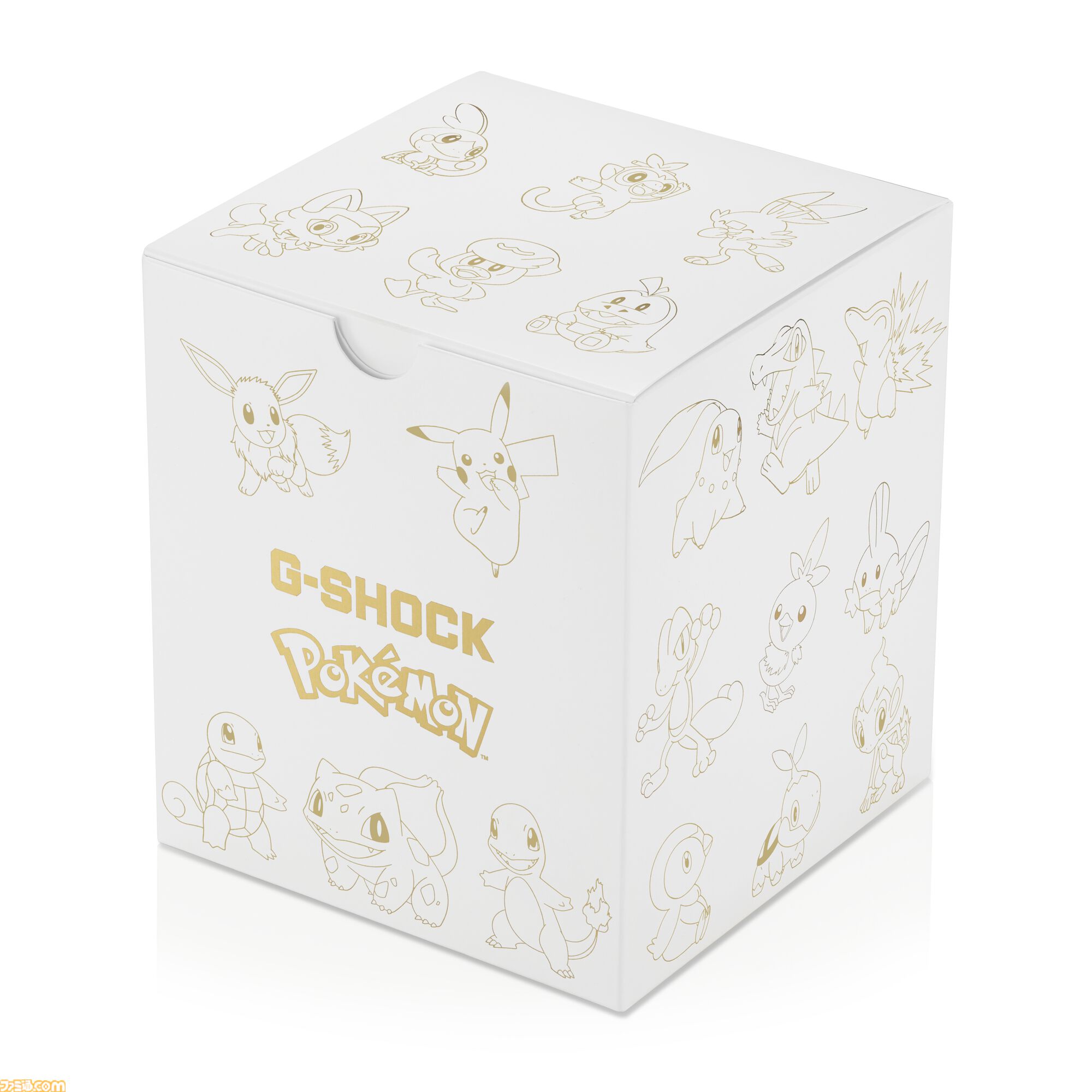 『ポケモン』30周年記念モデルのG-SHOCK発表。モンスターボールケース付きでピカチュウ、はじまりの3匹たちをデザイン。7月1日より予約開始