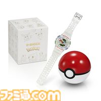 『ポケモン』30周年記念モデルのG-SHOCK発表。モンスターボールケース付きでピカチュウ、はじまりの3匹たちをデザイン。7月1日より予約開始