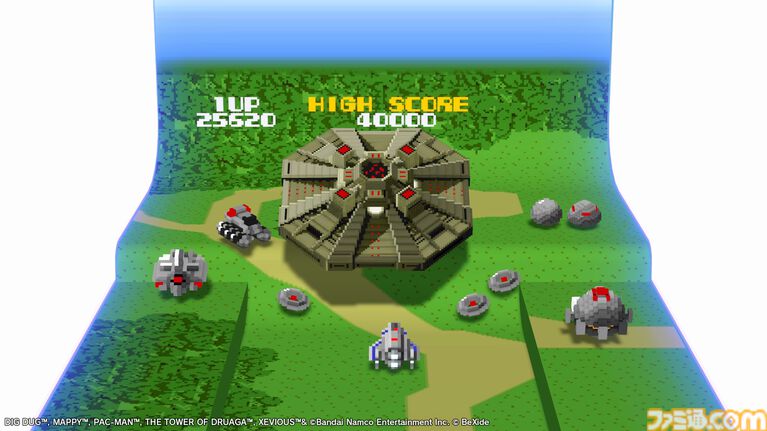 『ナムコ レジェンダリー マウンテンズ』ナムコキャラを積み上げて結合・連鎖させる3Dパズル発売。7月8日までは発売記念セール開催中