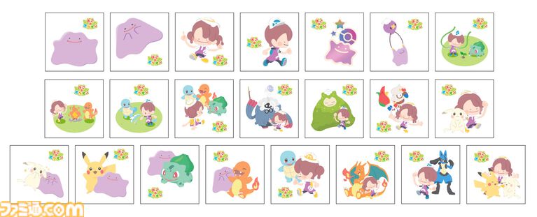 『ぽこ あ ポケモン』デザインのポケモンパンが7月1日発売。メタモンやピカチュウ(うすいろ)たちがパッケージ&シールに登場。シールは全22種