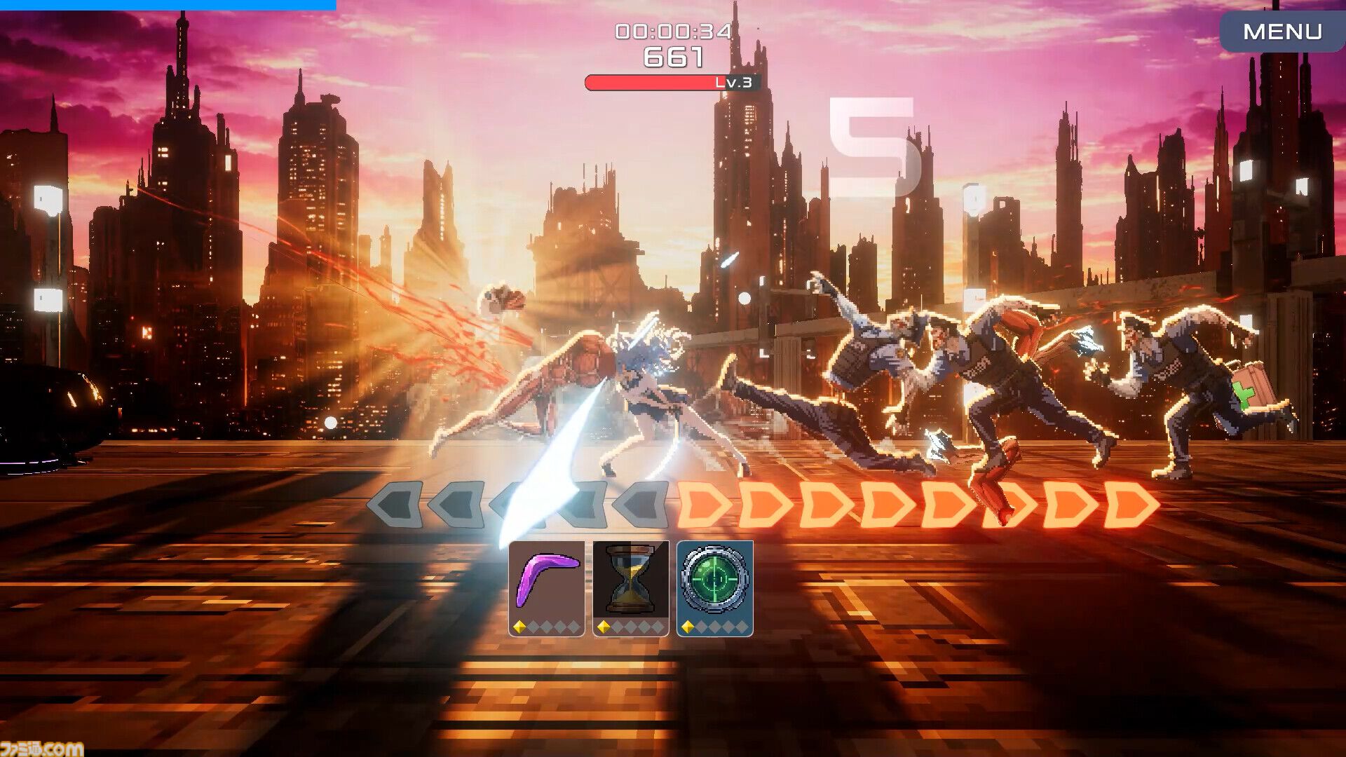 『Steel Maiden』左右から迫る敵を“ボタンふたつ”でなぎ倒す高速ローグライクアクション発表。『マイリトルパピー』元アートディレクターが個人開発