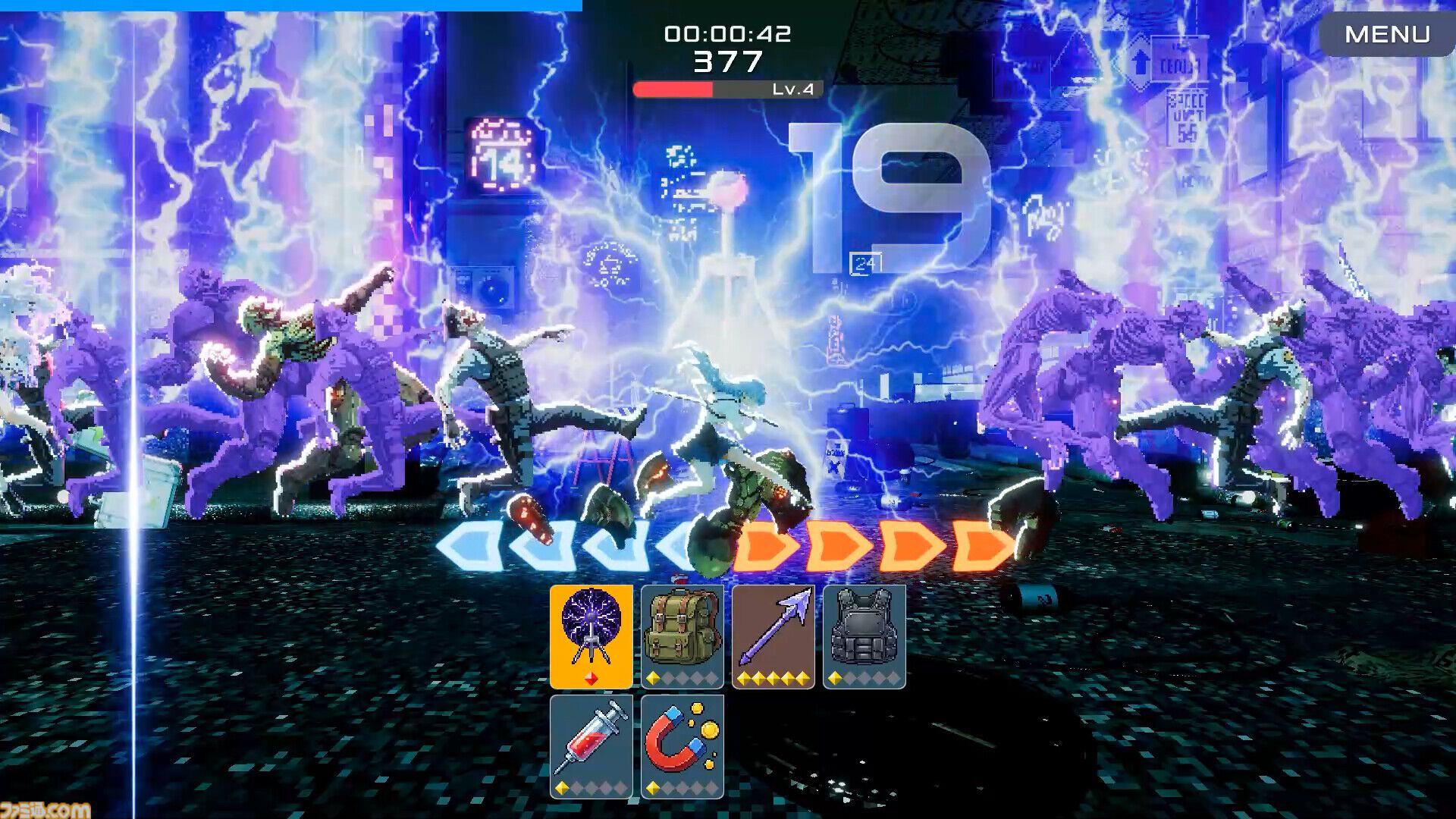 『Steel Maiden』左右から迫る敵を“ボタンふたつ”でなぎ倒す高速ローグライクアクション発表。『マイリトルパピー』元アートディレクターが個人開発