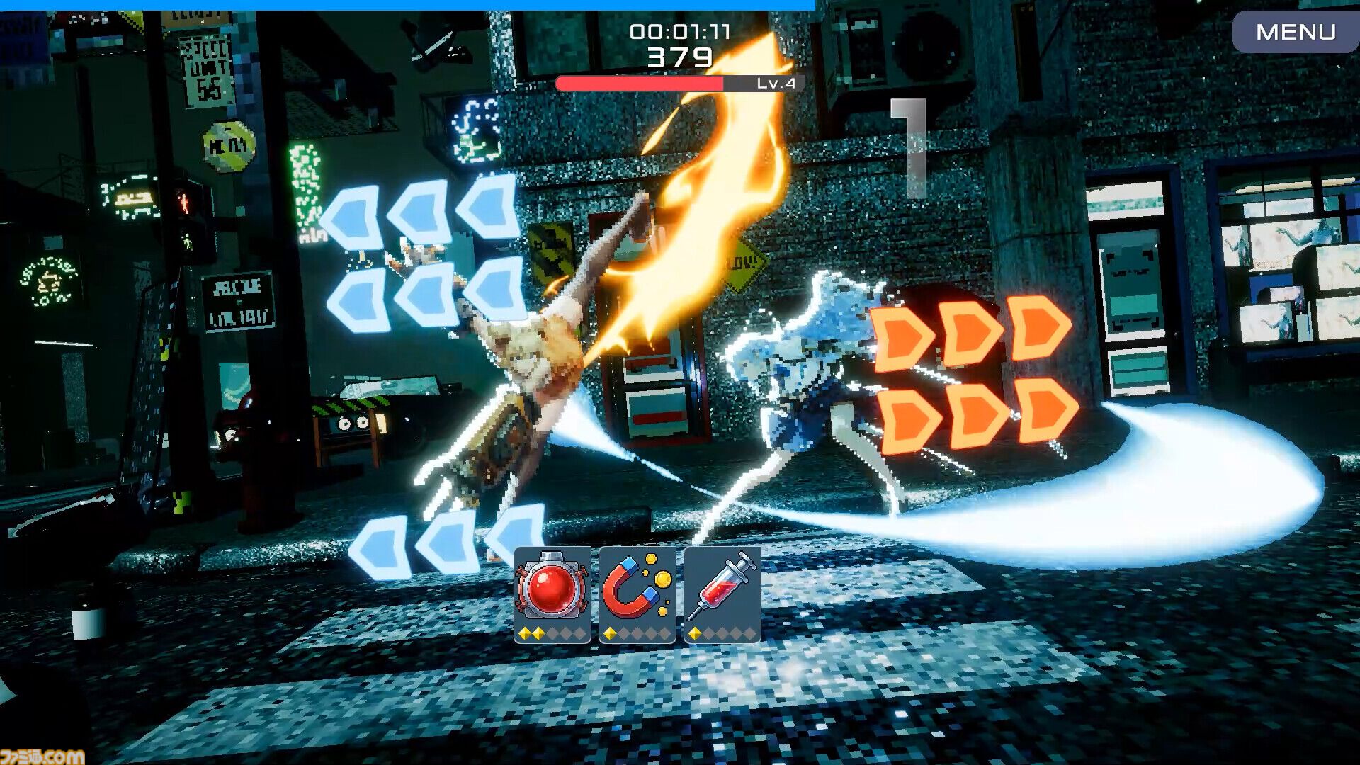 『Steel Maiden』左右から迫る敵を“ボタンふたつ”でなぎ倒す高速ローグライクアクション発表。『マイリトルパピー』元アートディレクターが個人開発