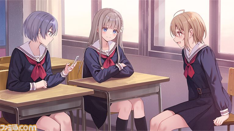『早咲きのくろゆり』新規シナリオ収録のSwitch版が10月29日発売。イラストレーター・フカヒレが原案・原画を手掛ける百合アドベンチャー
