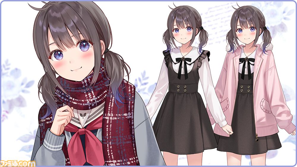 『早咲きのくろゆり』新規シナリオ収録のSwitch版が10月29日発売。イラストレーター・フカヒレが原案・原画を手掛ける百合アドベンチャー