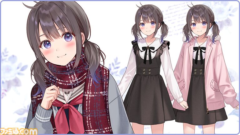 『早咲きのくろゆり』新規シナリオ収録のSwitch版が10月29日発売。イラストレーター・フカヒレが原案・原画を手掛ける百合アドベンチャー