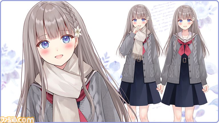 『早咲きのくろゆり』新規シナリオ収録のSwitch版が10月29日発売。イラストレーター・フカヒレが原案・原画を手掛ける百合アドベンチャー