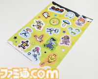 『リズム天国 ミラクルスターズ』楽天限定特典はシールでデコれるアクキー。好きなシールをセレクトして自分だけのキーホルダーが作れちゃう