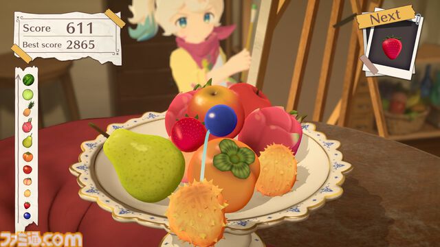 フルーツ積み上げ3Dパズル『フルーツマウンテン』Switch、PS5/PS4版が本日（6/13）発売。同じフルーツ同士をくっつけて、目指すはビッグなスイカ