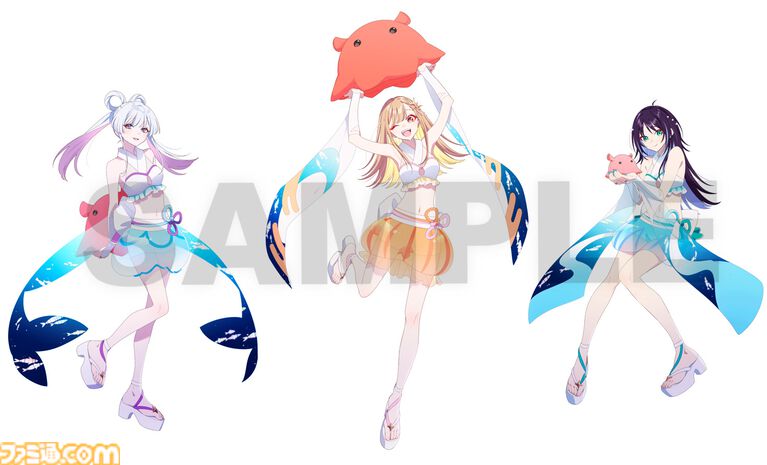 『超かぐや姫！』がサンシャイン水族館とコラボ。仮想空間をイメージした夜間限定イベント“ツクヨミアクアリウム”が7月24日より開催