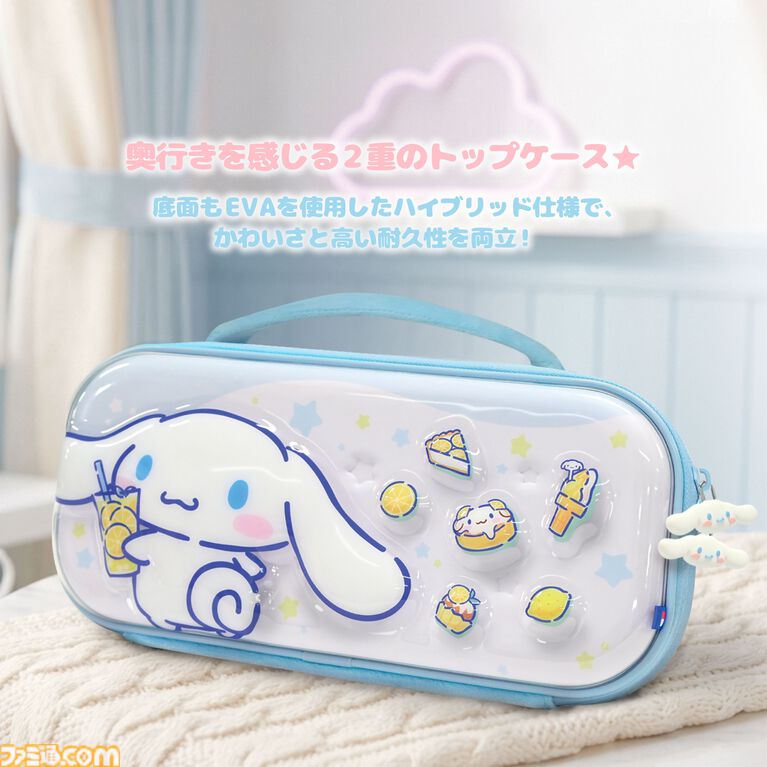 【HORI】シナモロールとクロミデザインのSwitch 2コントローラーとポーチが登場。明日(6/27)より開催のサンリオフェス2026 in みなとみらいで実物を展示
