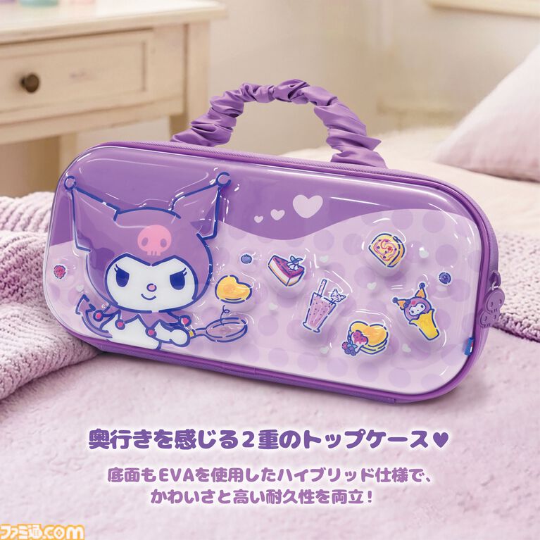 【HORI】シナモロールとクロミデザインのSwitch 2コントローラーとポーチが登場。明日(6/27)より開催のサンリオフェス2026 in みなとみらいで実物を展示
