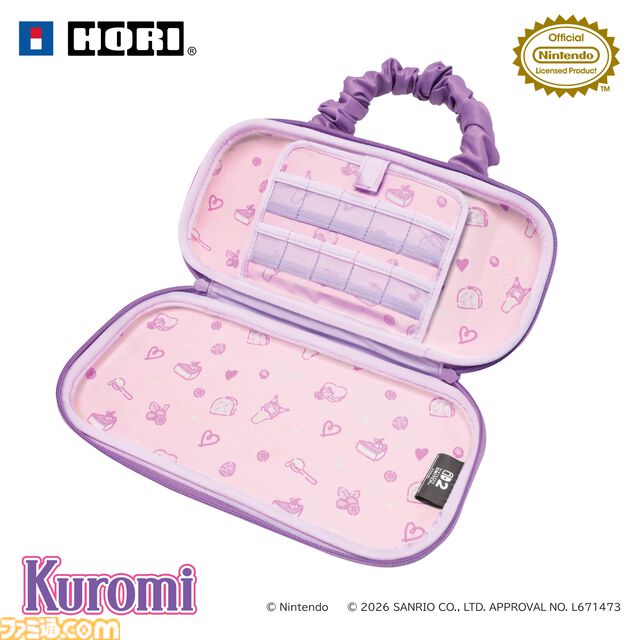 【HORI】シナモロールとクロミデザインのSwitch 2コントローラーとポーチが登場。明日（6/27）より開催のサンリオフェス2026 in みなとみらいで実物を展示