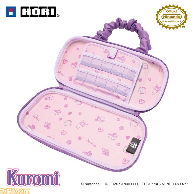 【HORI】シナモロールとクロミデザインのSwitch 2コントローラーとポーチが登場。明日(6/27)より開催のサンリオフェス2026 in みなとみらいで実物を展示