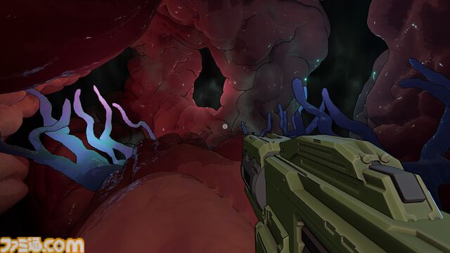 KAIJECT』超ド級の怪獣を内側から破壊する一人称アクションのSteamストアページが公開。ボクセル掘削で体内に独自ルートを切り拓け